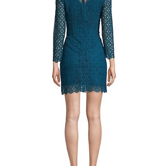 SANDRO Bartsie paneled scallop macramé lace dress - Picture 12 of 16